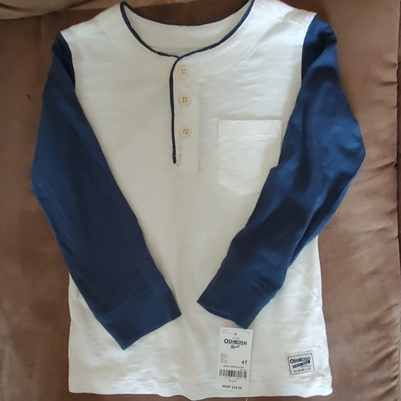 OshKosh B'gosh Other - Oshkosh boys 4T long sleeve shirt New Condition